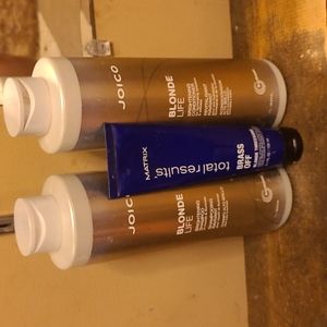 Joico Blonde Life & Matrix Brass off